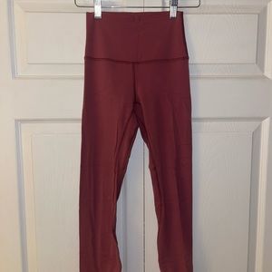 Lululemon pink align leggings